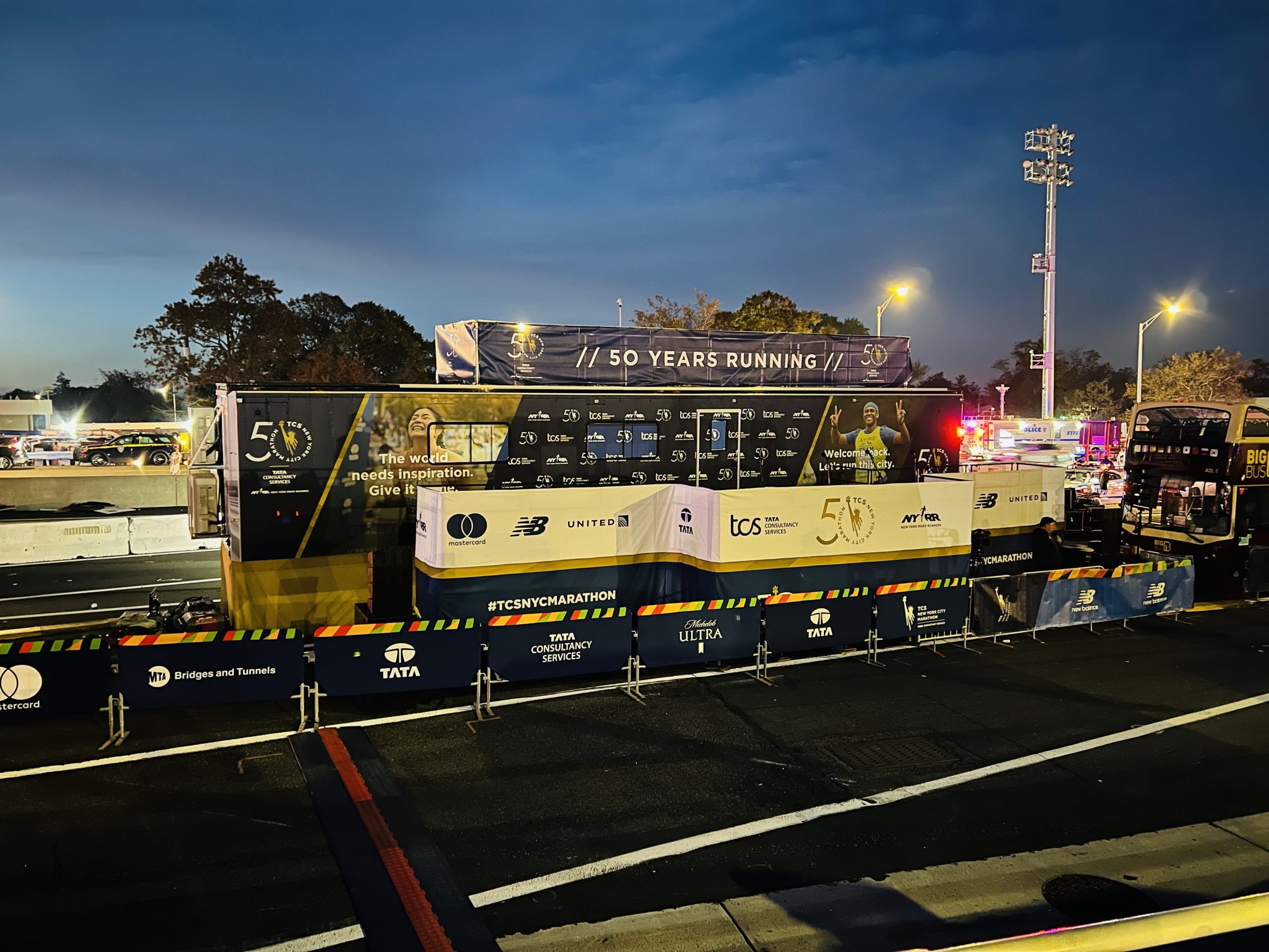 NYC Marathon trailers